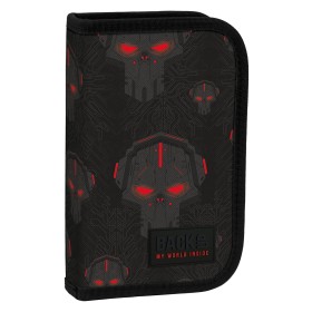 Piórnik szkolny Backup z wyposażeniem roboty dla chłopca