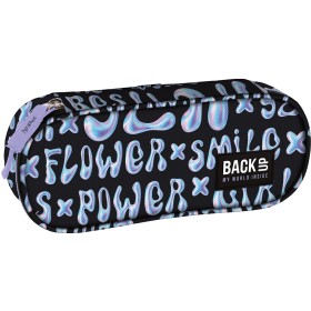 Piórnik szkolny Backup holo fiolet dla dziewczynki