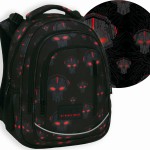 Plecak szkolny ergonomiczny dla chłopca Back Up – czarny z robotem