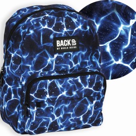 Plecak na wycieczkę dla chłopca Back Up – czarny z oceanem