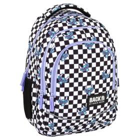 Plecak szkolny dla dziewczynki Back Up szachownica stitch 26 l