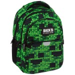 Plecak szkolny dla chłopca Back Up creeper, Minecraft, gamingowy, do pierwszej klasy