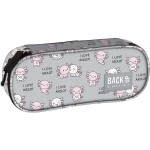 Piórnik szkolny Backup aksolotl szary