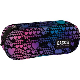 Piórnik szkolny Backup serca fiolet