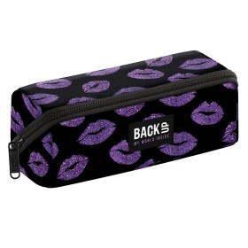 Piórnik szkolny Backup duży usta brokatowy do prac plastycznych