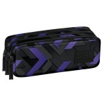 Piórnik szkolny Backup potrójny nanostripes