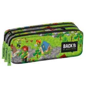 Piórnik szkolny Backup potrójny game