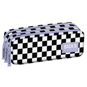 Piórnik szkolny Backup potrójny szachownica f