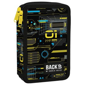 Piórnik szkolny z wyposażeniem Backup podwójny cyber attack