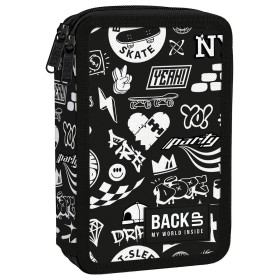 Piórnik szkolny z wyposażeniem Backup podwójny drift