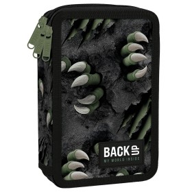 Piórnik szkolny z wyposażeniem Backup potrójny creepy