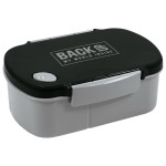 Śniadaniówka Backup podziałka czarny