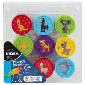 Stempelki ozdobne b 9 szt. Kidea