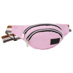 Torba na biodra nerka młodzieżowa różowa canvas Backu up