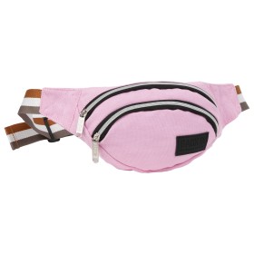 Torba na biodra nerka młodzieżowa różowa canvas Backu up