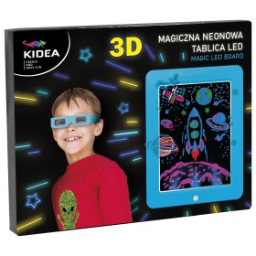 Magiczna neonowa tablica 3d Led tablet Kidea