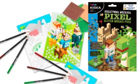 Kreatywna mozaika pixel Kidea