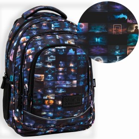 Plecak szkolny Back Up fotki z podróży, wspomnienia, 26 l
