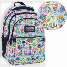 Plecak szkolny dla dziewczynki Back Up Toca Boca Kawaii 24 l