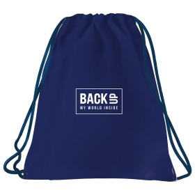 Worek na obuwie Backu up szkolny 58 granatowy