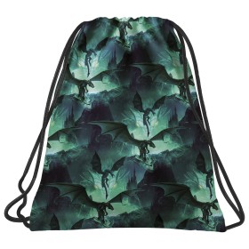 Worek na obuwie Backu up szkolny 35 dragon smok