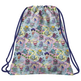 Worek szkolny  na obuwie Backu up  01 gra toca